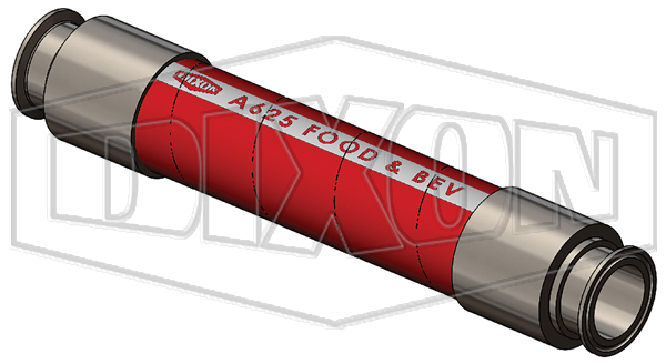 Rubber Premium Food & Wine Suction & Delivery Hose A625 (Crush Proof)